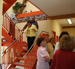 Bei der Besichtigung